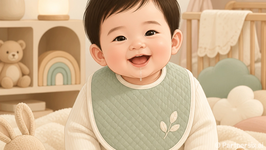 얼쓰빕 턱받이 고르는 방법, 침독 걱정 줄이려면 이렇게