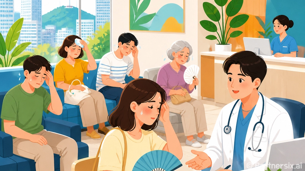 온열질환 증상 구분…