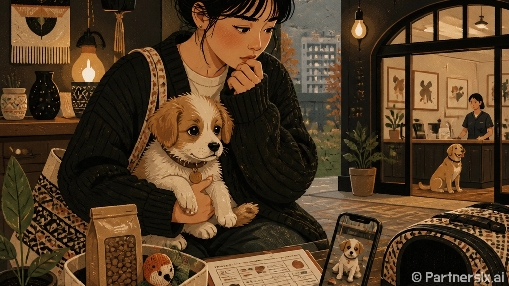 동물병원 처음 가기…