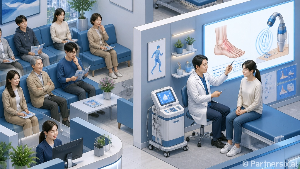 체외충격파치료 받기…