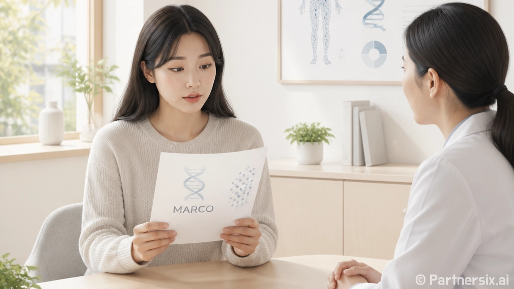 마르코 유전자 검사 결과를 받았을 때 읽는 방법