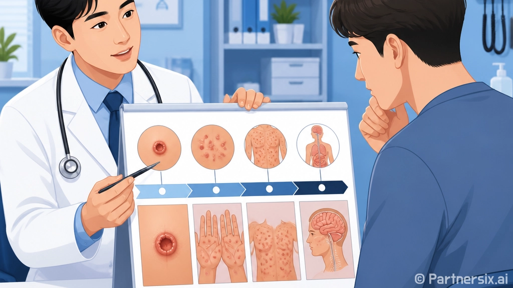 남자 매독 증상 확인하는 방법, 통증이 없어도 놓치지 않으려면