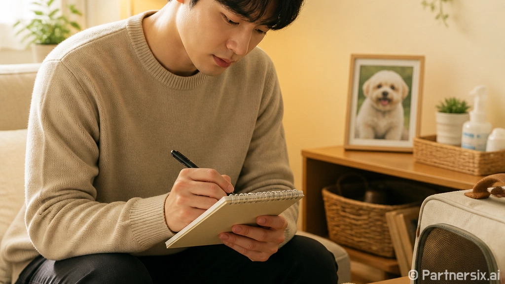 동물병원 처음 가기…