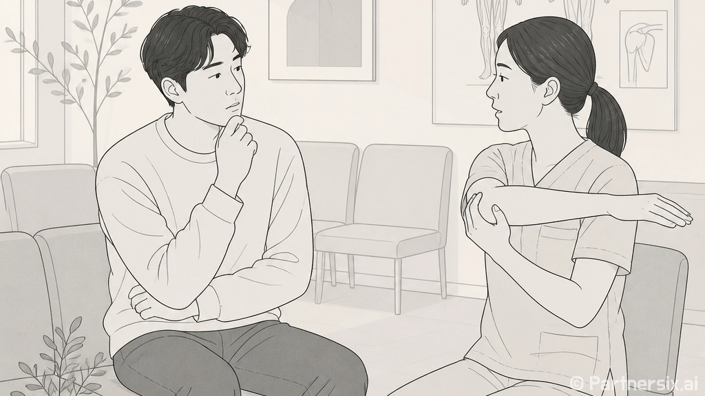 어깨운동 아프지 않게 시작하는 방법, 통증 있는 사람은 이렇게 조절하세요