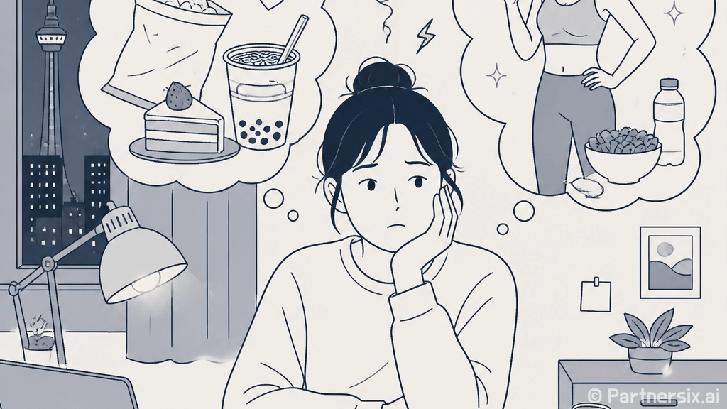 다이어트 중 야식이 당길 때 덜 흔들리는 방법