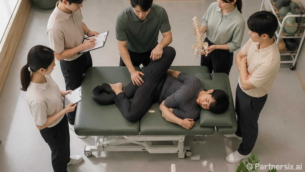 도수치료 받기 전 …