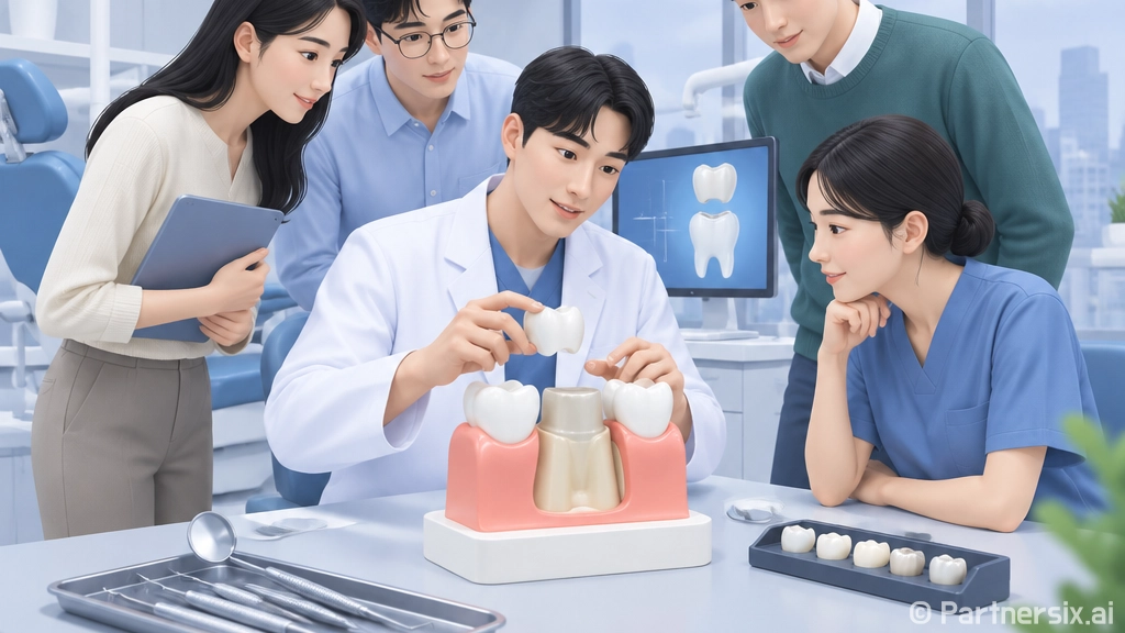 크라운치료 받기 전…