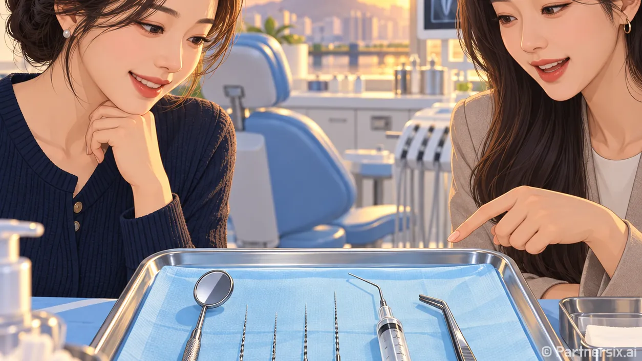 치과신경치료 받기 …