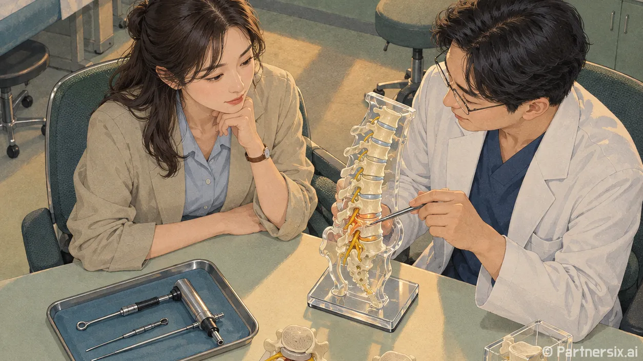 허리협착증치료를 시작할 때 확인하는 방법
