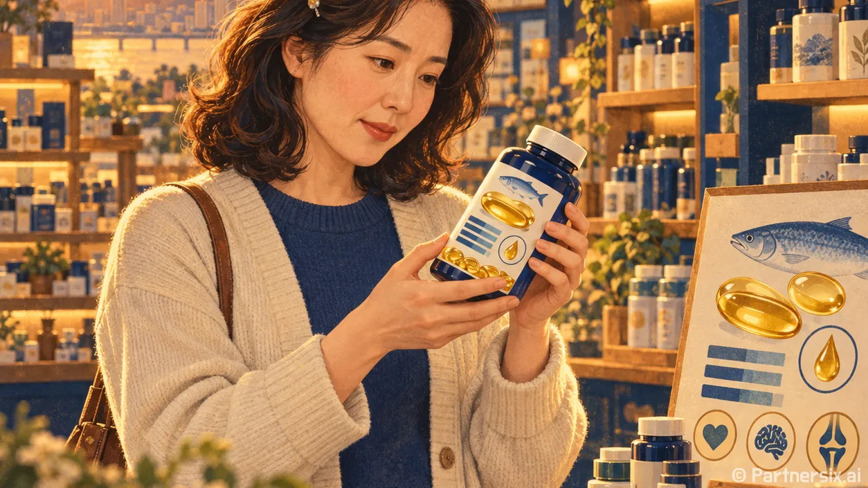 오메가쓰리 고를 때 함량표 읽는 방법
