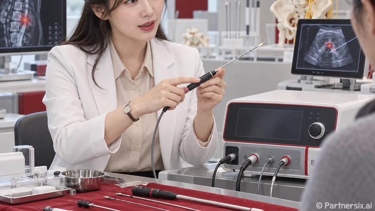 고주파치료 받기 전…