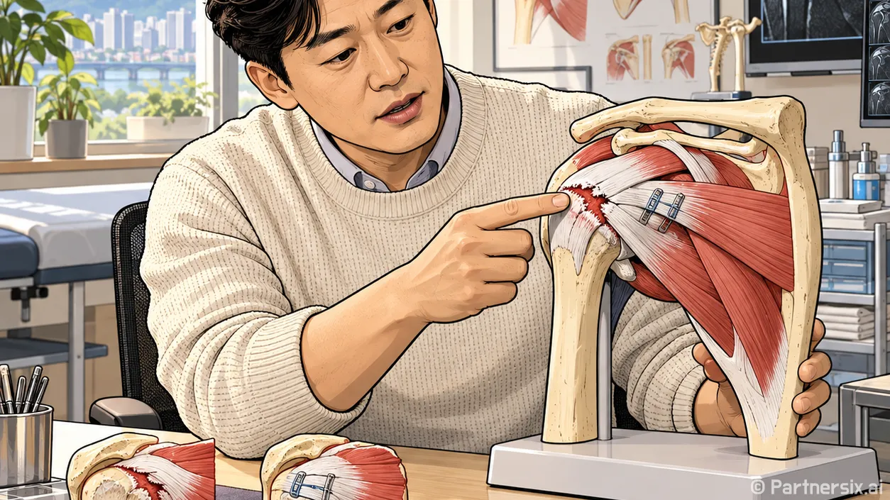 어깨회전근개파열수술…