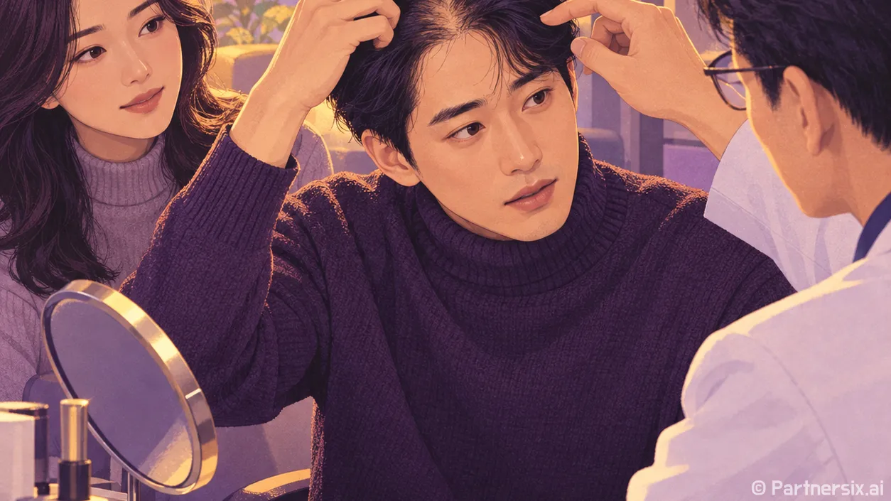 탈모클리닉 처음 방…