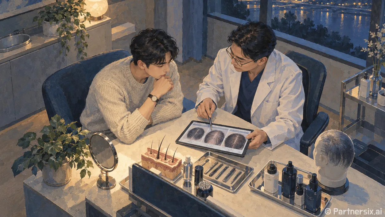 탈모병원 처음 갈 때 이렇게 준비하면 됩니다