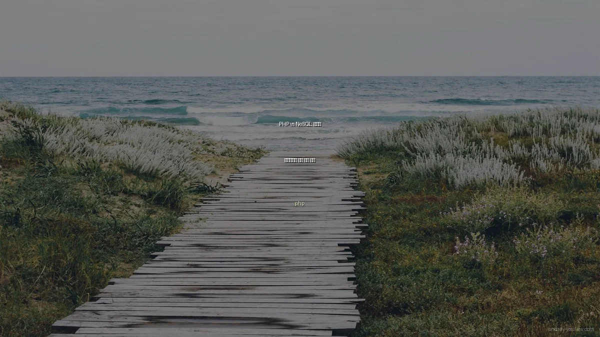 PHP vs NoSQL: 개발자 포트폴리오 활용 비교 분석