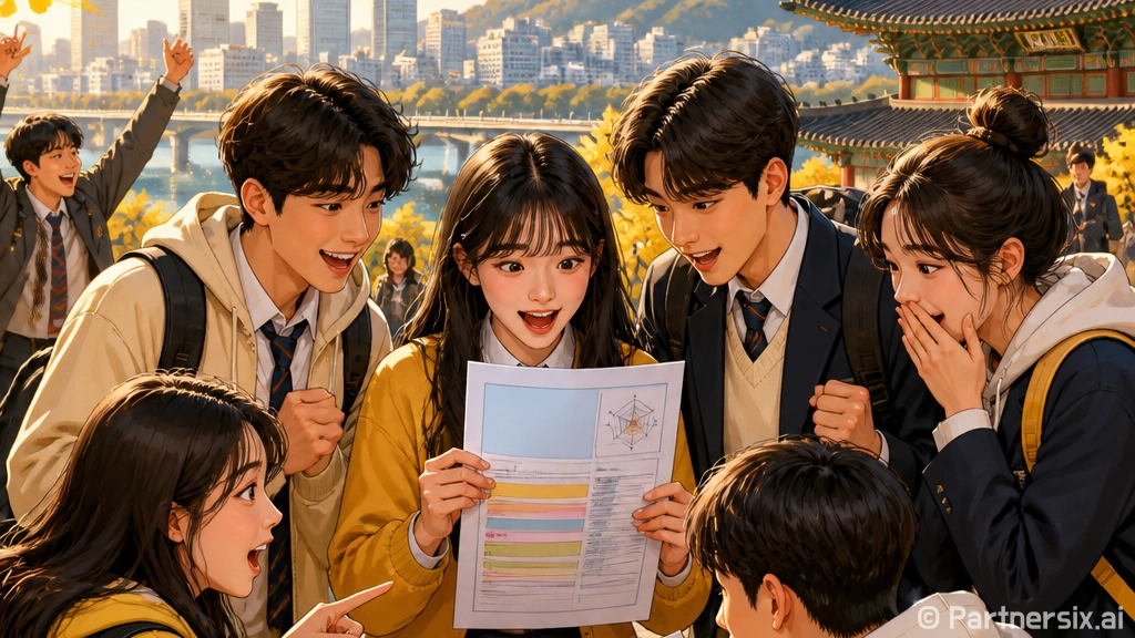 수능등급컷 확인하는…