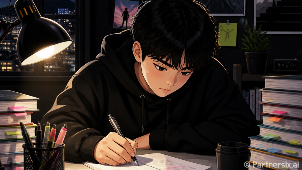 사관학교 시험 준비…