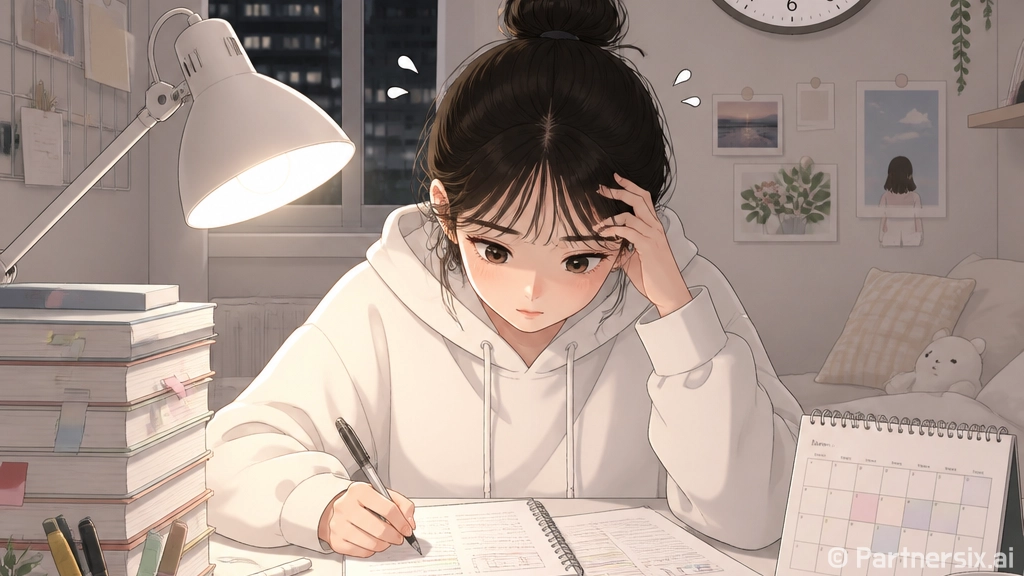 시험 준비가 자꾸 …