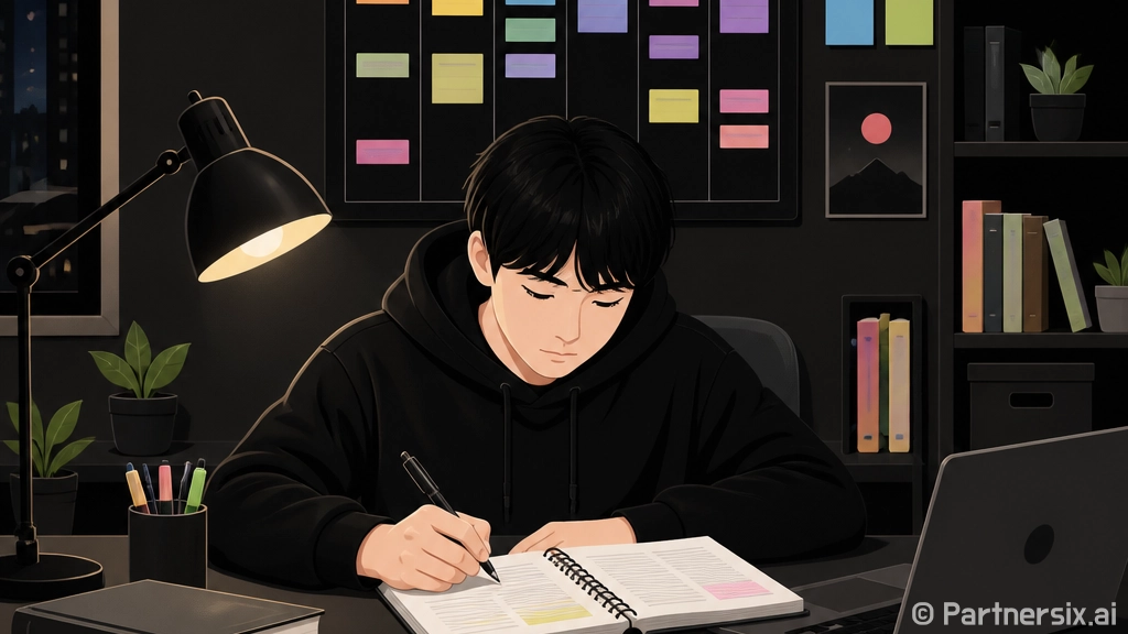 시험 준비를 꾸준히…