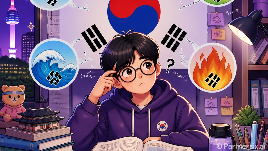 건곤감리 쉽게 외우는 방법: 태극기 문제에서 헷갈리지 않으려면 이렇게