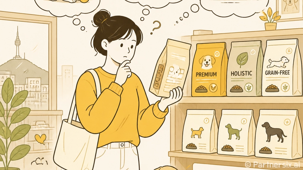 강아지사료 고르는 방법, 성분표부터 급여량까지 초보 보호자용 가이드
