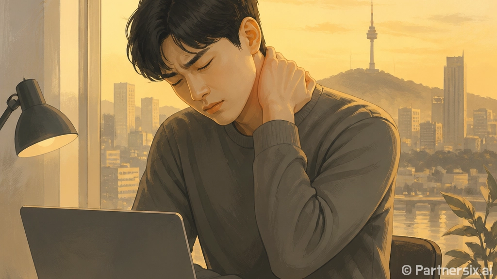 목디스크 의심될 때 집에서 먼저 체크하는 방법