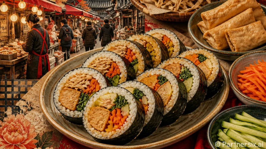 박고지유부김밥 맛있…