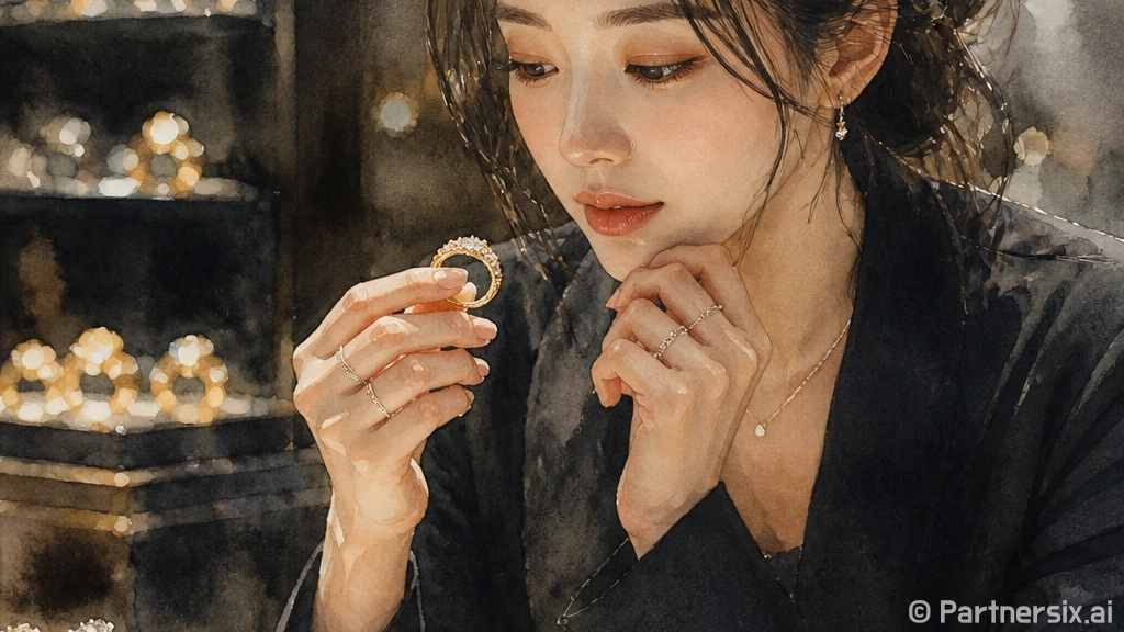 명품반지 고르는 방…