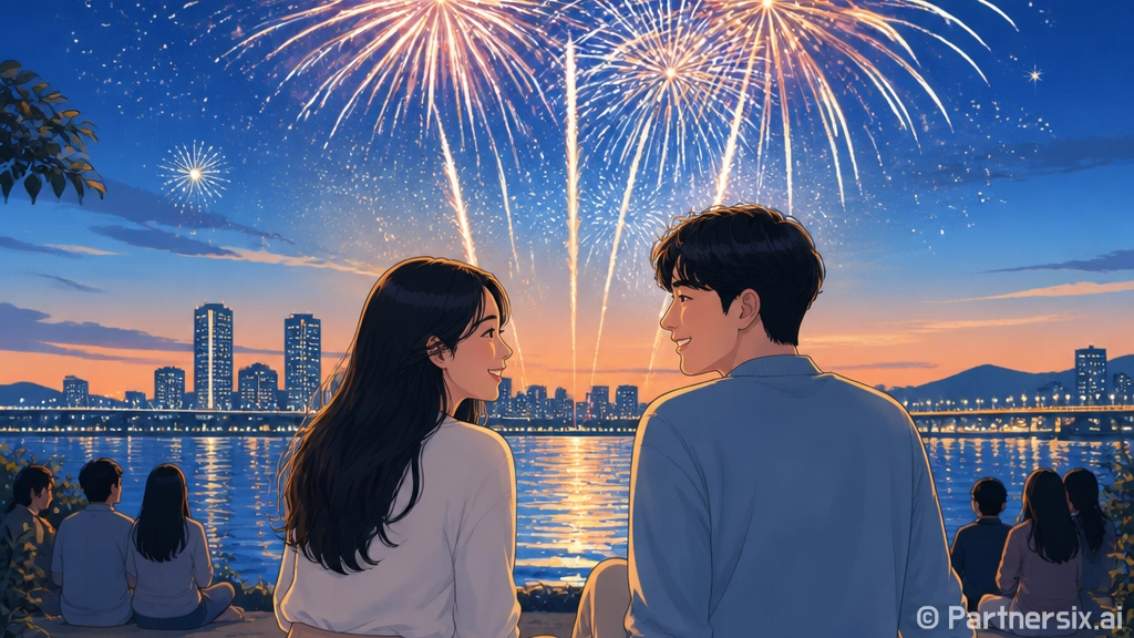 불꽃축제 완벽하게 …