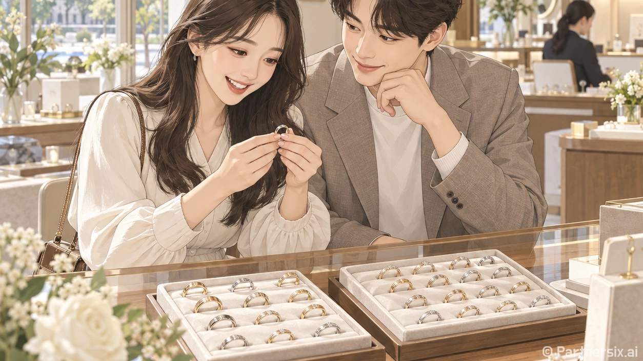 웨딩밴드 고르는 방법, 초보 커플이 놓치기 쉬운 기준까지