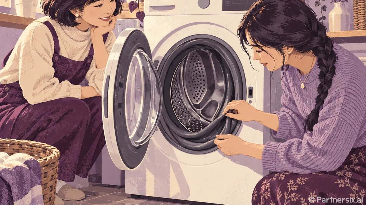 LG 드럼세탁기 냄새 줄이는 방법