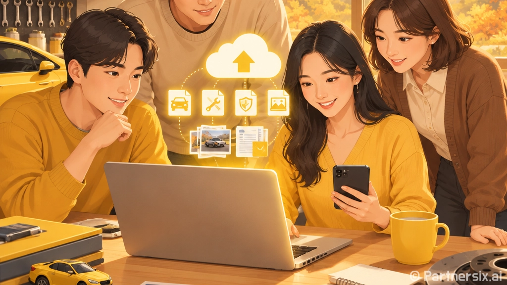 차량 기록을 클라우드저장소에 안전하게 보관하는 방법