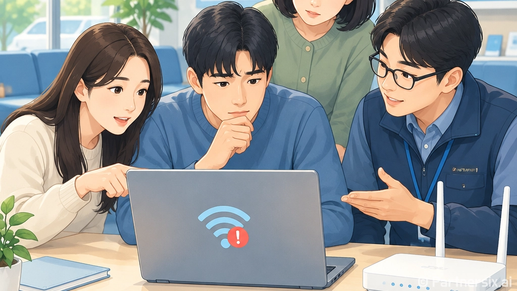 노트북와이파이 끊김·느림 해결하는 방법, 초보자도 순서대로 따라가기