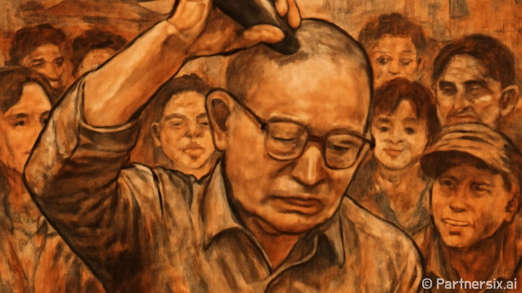 김진태 삭발을 통해…