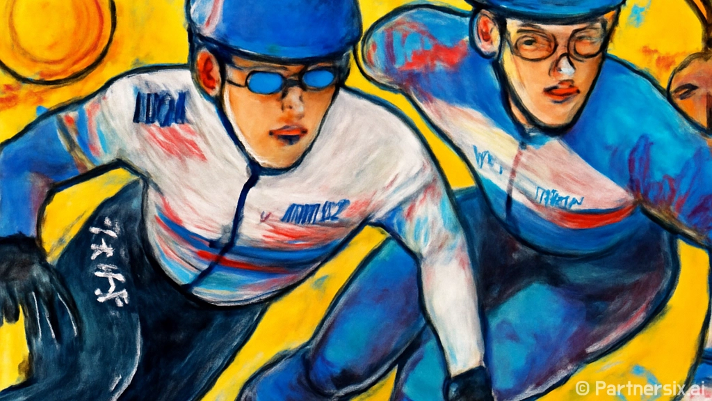 황대헌과 임효준의 …