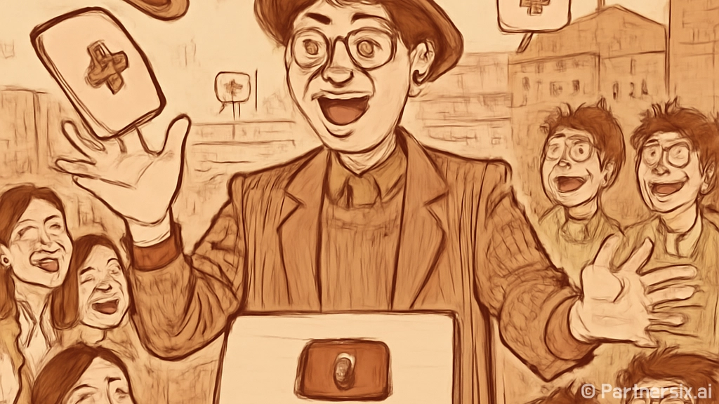 구독자 50만 마술…