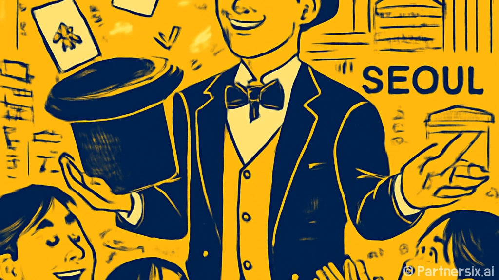 구독자 50만 마술…