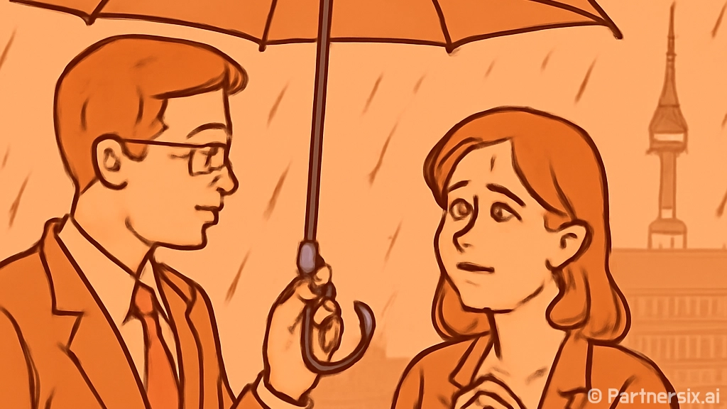 김준현 매니저 우산…