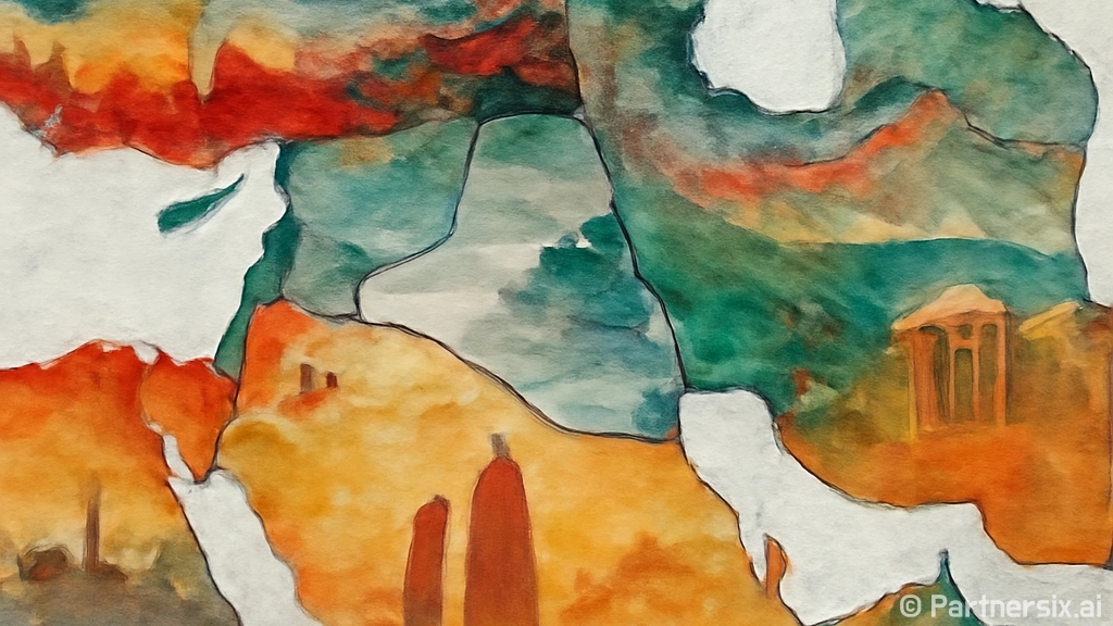 중동지도를 이해하는…