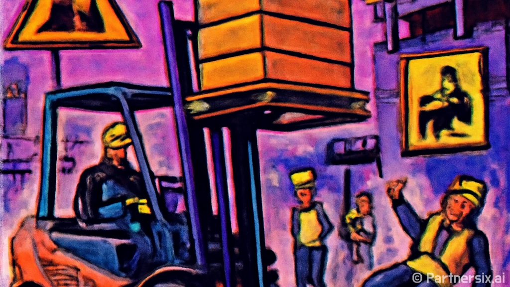 청라에서 지게차 사…