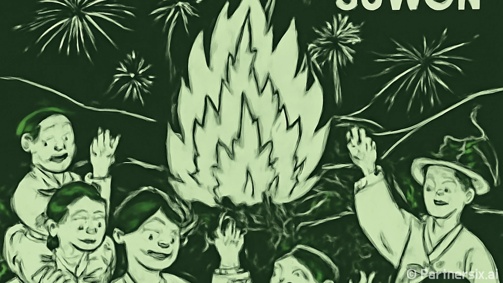 팔달산 불을 안전하…