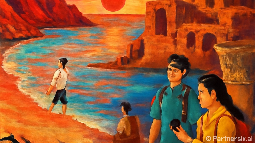 이란 하르그섬 탐험…