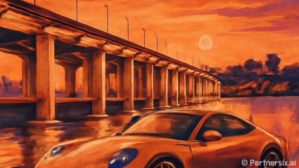 반포대교에서 포르쉐와 함께 인스타그램 사진 잘 찍는 방법