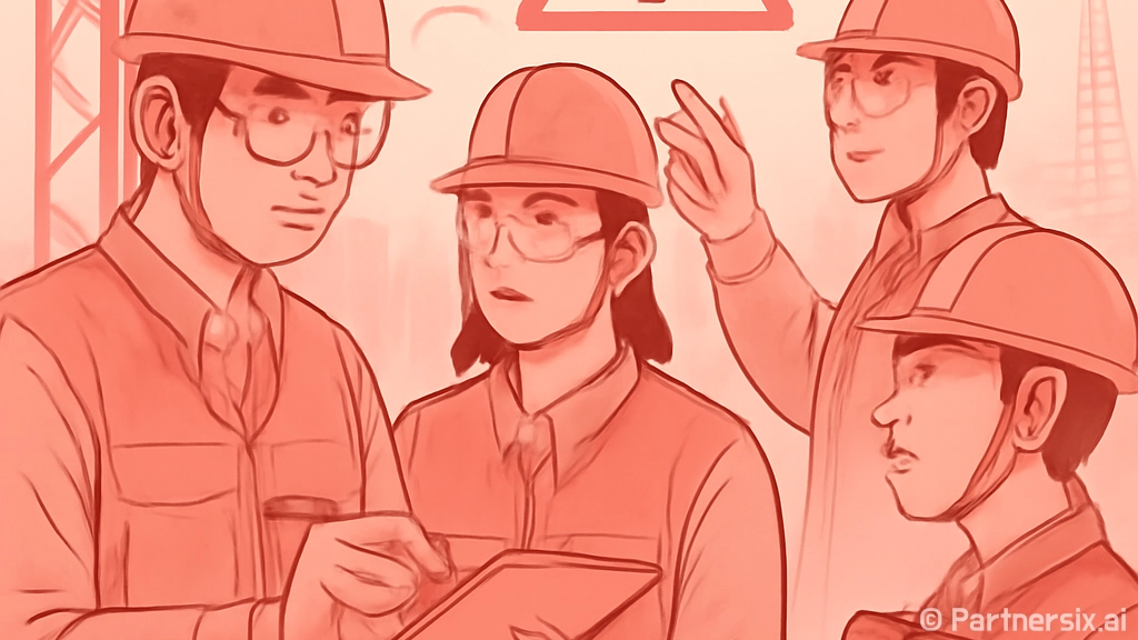 안전공업 현장에서 …