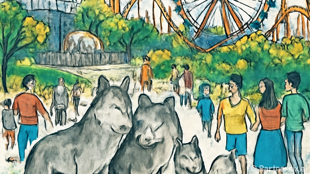 대전 오월드에서 늑…