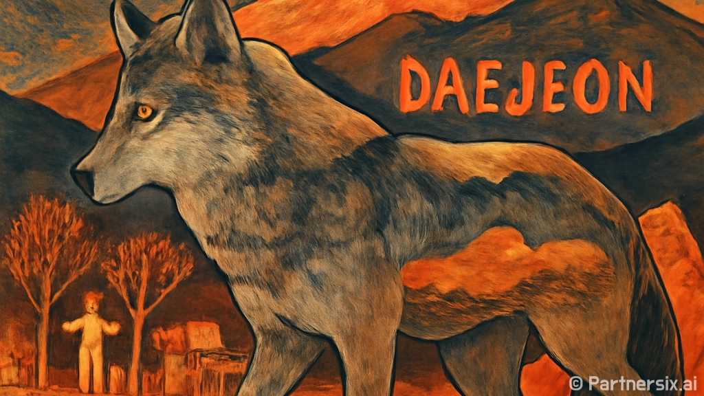 대전 늑대를 발견하…