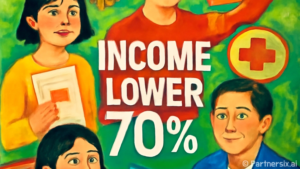소득 하위 70%를 위한 재정 지원을 받는 방법