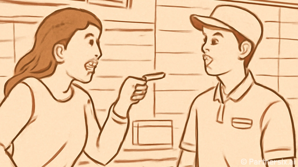 맘스터치 진상녀 사…