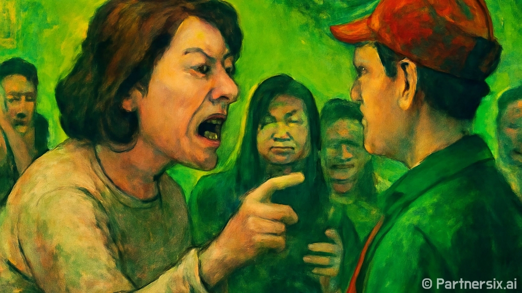 맘스터치 진상녀 사…