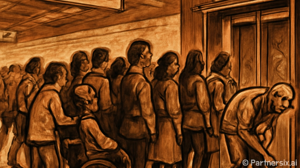 전장연 시위, 출근…